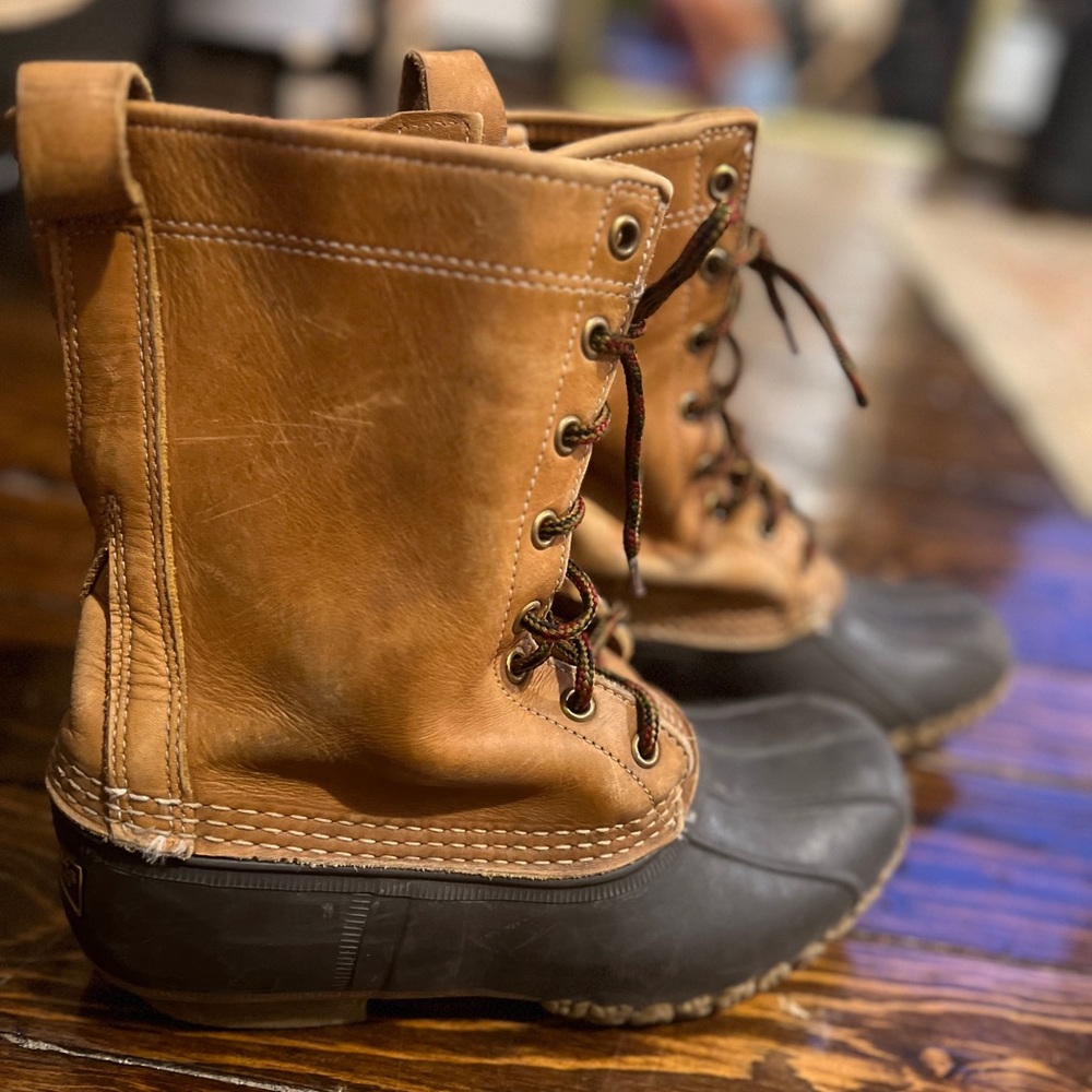 Original L.L. Bean duck boots, size 8